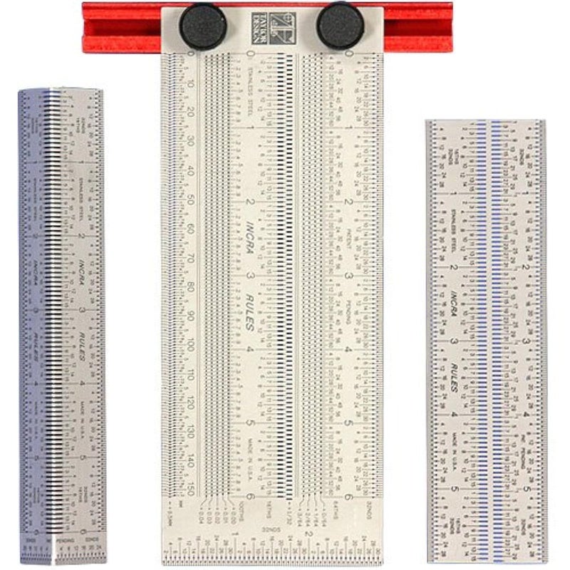 INCRA TDPROTSET06 Pro T-Rule Set 6-Inch